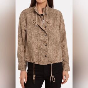 Rails Cheetah Print Sports Jacket SM Streetwear Rebel Punk Athleisure in Mobwife